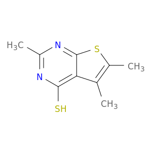 2,5,6-Trimethylthieno[2,3-d]pyrimidine-4-thiol