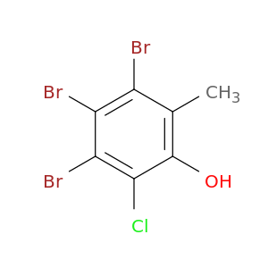3,4,5-Tribromo-2-氯-6-甲基苯酚