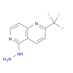 5-肼基-2-(三氟甲基)-1,6-萘啶