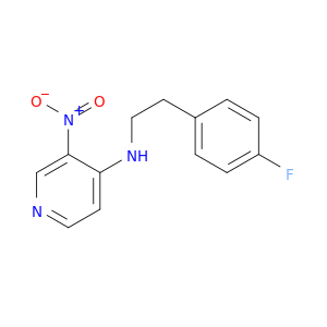 4-Pyridinamine, N-[2-(4-fluorophenyl)ethyl]-3-nitro-