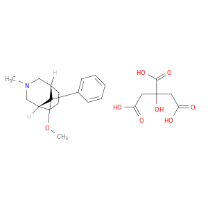 (1r,5s)-9-methoxy-3-methyl-9-phenyl-3-azabicyclo[3.3.1]nonane 2-hydroxypropane-1,2,3-tricarboxylate(1:1)