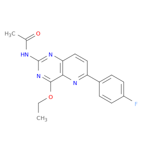 Acetamide, N-[4-ethoxy-6-(4-fluorophenyl)pyrido[3,2-d]pyrimidin-2-yl]-