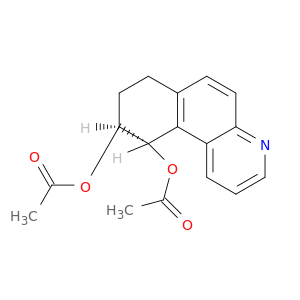 (9s,10s)-7,8,9,10-tetrahydrobenzo[f]quinoline-9,10-diyl diacetate