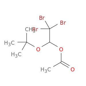 Ethanol, 2,2,2-tribromo-1-(1,1-dimethylethoxy)-, acetate