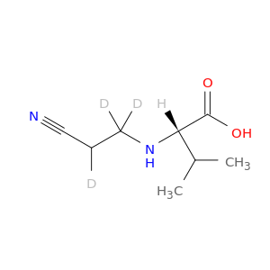 N-(2-Cyanoethyl-(1,1,2-d3)) Valine