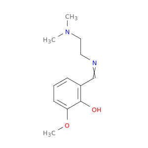 Phenol, 2-[[[2-(dimethylamino)ethyl]imino]methyl]-6-methoxy-