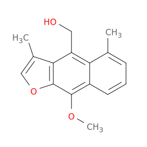 Naphtho[2,3-b]furan-4-methanol, 9-methoxy-3,5-dimethyl-