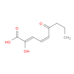 2,4-Nonadienoic acid,2-hydroxy-6-oxo-, (Z,Z)- (9CI)
