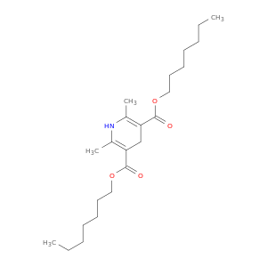 3,5-Pyridinedicarboxylic acid, 1,4-dihydro-2,6-dimethyl-, diheptyl ester