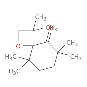 1-Oxaspiro[3.5]nonan-5-one, 3,3,6,6,9,9-hexamethyl-
