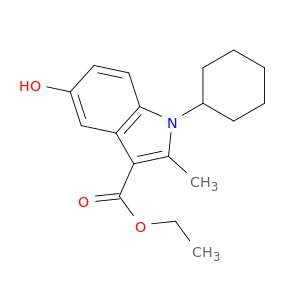 Ethyl 1-cyclohexyl-5-hydroxy-2-methyl-1H-indole-3-carboxylate