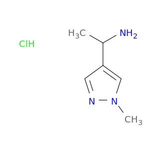 1-(1-Methyl-1H-pyrazol-4-yl)ethanamine hydrochloride