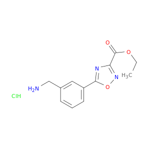 Ethyl 5-[3-(Aminomethyl)phenyl]-1,2,4-oxadiazole-3-carboxylate Hydrochloride