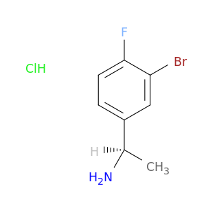 (1R)-1-(3-溴-4-氟苯基)乙烷-1-胺盐酸盐