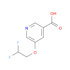5-(2,2-difluoroethoxy)pyridine-3-carboxylic acid