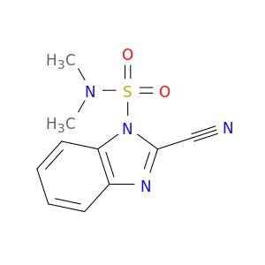 2-氰基-N,N-二甲基-1H-苯并咪唑-1-磺酰胺