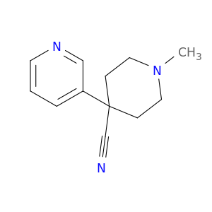 4-Piperidinecarbonitrile, 1-methyl-4-(3-pyridinyl)-