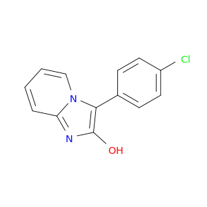 Imidazo[1,2-a]pyridin-2-ol, 3-(4-chlorophenyl)-