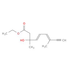 4,6-Nonadien-8-ynoic acid, 3-hydroxy-3,7-dimethyl-, ethyl ester, (E,E)-
