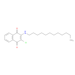 1,4-Naphthalenedione,2-chloro-3-(dodecylamino)-