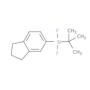 Silane, (2,3-dihydro-1H-inden-5-yl)(1,1-dimethylethyl)difluoro-