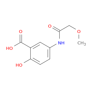 2-羟基-5-(2-甲氧基乙酰胺基)苯甲酸