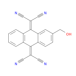 Propanedinitrile, 2,2'-[2-(hydroxymethyl)-9,10-anthracenediylidene]bis-