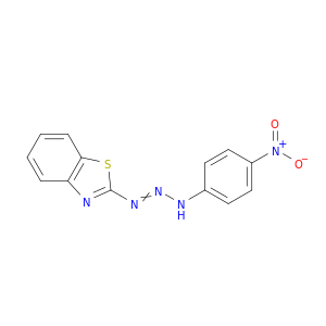 Benzothiazole, 2-[3-(4-nitrophenyl)-1-triazenyl]-