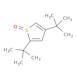 Thiophene, 2,4-bis(1,1-dimethylethyl)-, 1-oxide