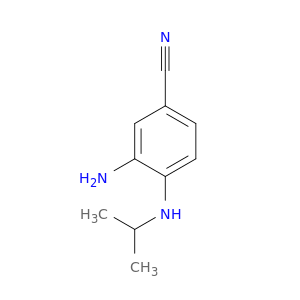 3-AMINO-4-ISOPROPYLAMINO-BENZONITRILE