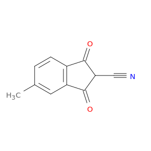 1H-Indene-2-carbonitrile, 2,3-dihydro-5-methyl-1,3-dioxo-
