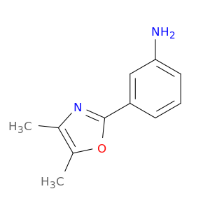 3-(dimethyl-1,3-oxazol-2-yl)aniline