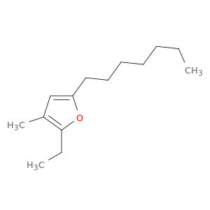 Furan, 2-ethyl-5-heptyl-3-methyl-