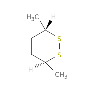 1,2-Dithiane, 3,6-dimethyl-, trans-