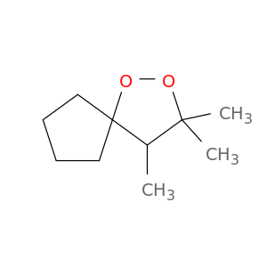 1,2-Dioxaspiro[4.4]nonane, 3,3,4-trimethyl-
