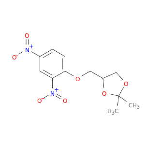 1,3-Dioxolane, 4-[(2,4-dinitrophenoxy)methyl]-2,2-dimethyl-