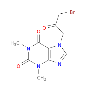 7-(3-溴-2-氧丙烯)-3,7-二氢-1,3-二甲基-1H-嘌呤-2,6-二酮