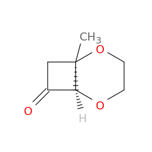 2,5-Dioxabicyclo[4.2.0]octan-7-one, 1-methyl-, cis-