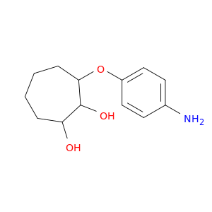 1,2-Cycloheptanediol, 3-(4-aminophenoxy)-