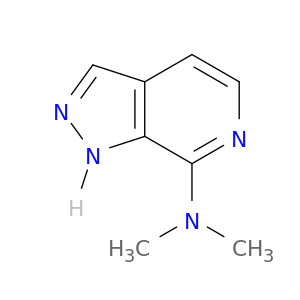 1H-Pyrazolo[3,4-c]pyridin-7-amine, N,N-dimethyl-
