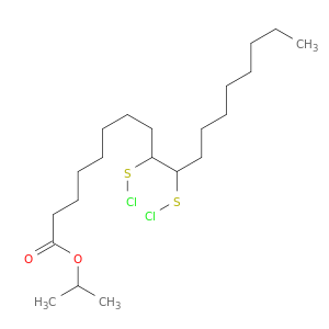 1-甲基乙基9,10-双(氯噻唑)十八烷酸盐