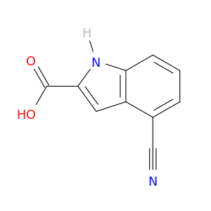 4-氰基-1H-吲哚-2-羧酸