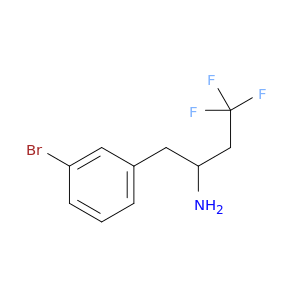 1-(3-bromophenyl)-4,4,4-trifluorobutan-2-amine
