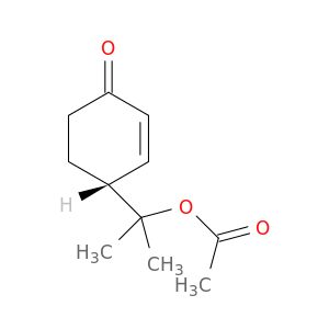 2-Cyclohexen-1-one, 4-[1-(acetyloxy)-1-methylethyl]-, (R)-