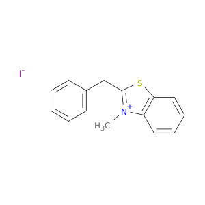 Benzothiazolium,3-methyl-2-(phenylmethyl)-, iodide (1:1)