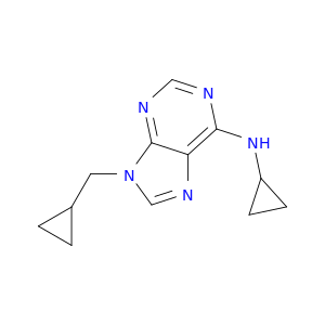 N-CYCLOPROPYL-9-(CYCLOPROPYLMETHYL)PURIN-6-AMINE