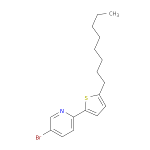 Pyridine, 5-bromo-2-(5-octyl-2-thienyl)-