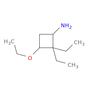 3-ethoxy-2,2-diethylcyclobutan-1-amine