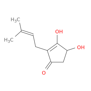2-Cyclopenten-1-one, 3,4-dihydroxy-2-(3-methyl-2-butenyl)-