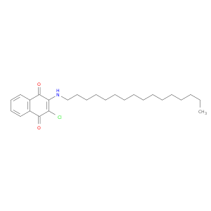 1,4-Naphthalenedione,2-chloro-3-(hexadecylamino)-